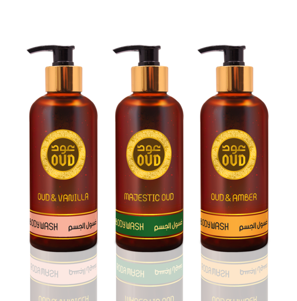 300ML Oud Premium Body Wash - Majestic Oud - Image 6