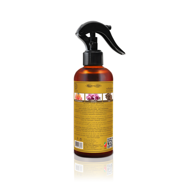 300ML Oud Premium Air Freshener - Oud & Orchid - Image 4